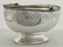 Victorian Silver Sugar Basket. Sheffield 1880 Martin Hall & Co. 3.7 troy ounces.