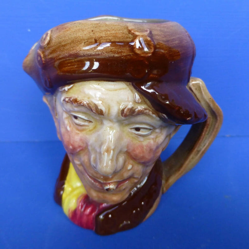 Royal Doulton Small Character Jug - Pearly Boy (Brown Hat & Coat, Brown Buttons) It was issued during1947 only