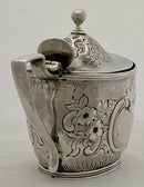 Georgian, George III, Silver Mustard. London 1800 John Emes. 3.6 troy ounces.