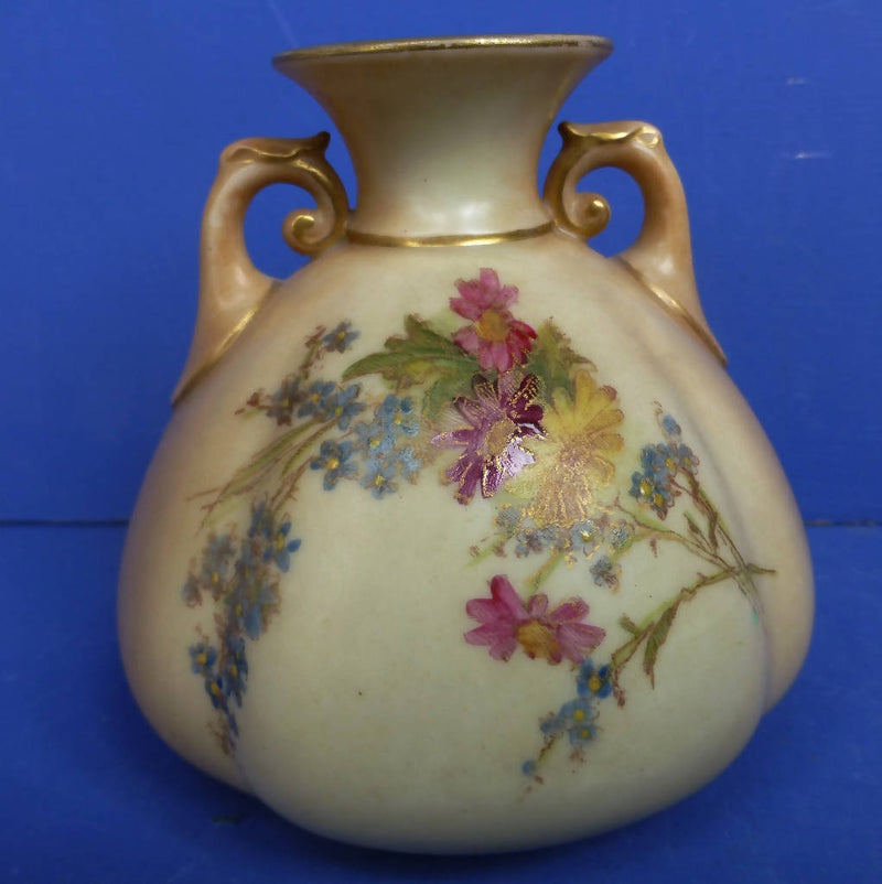 Royal Worcester Blush Vase C1916