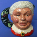 Royal Doulton Miniature Character Jug - Mrs Claus D6922