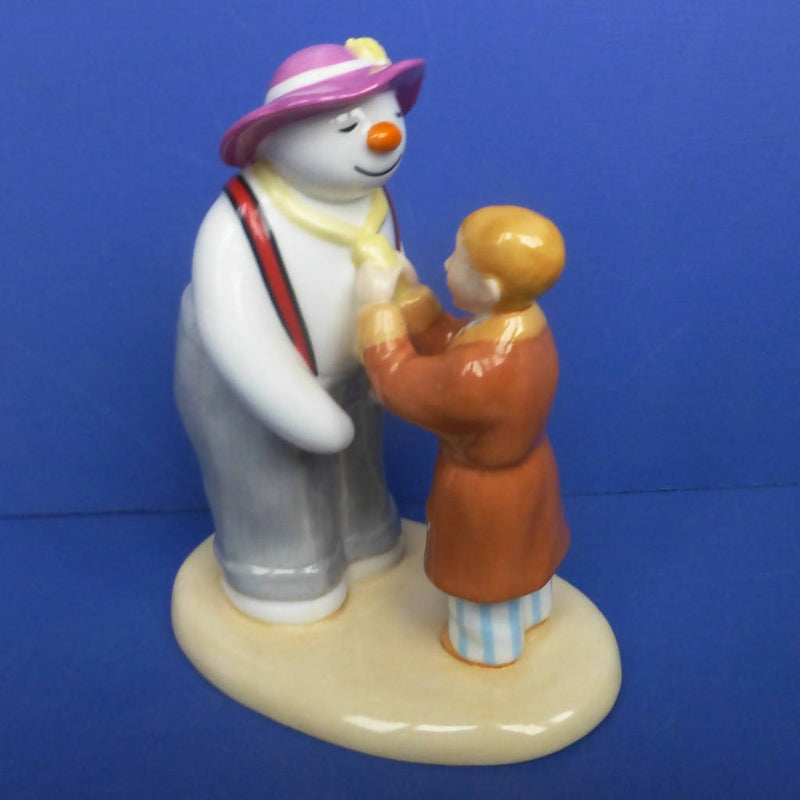 Coalport Limited Edition Snowman The Finishing Touch (Boxed)