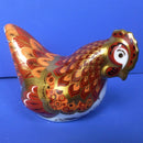 Royal Crown Derby Paperweight Bantam Hen