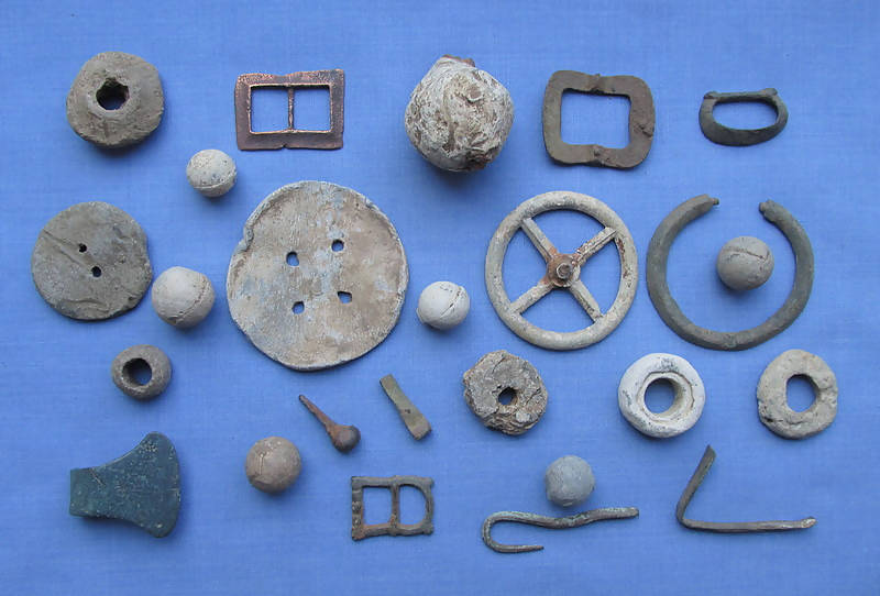 Collection Excavated Artefacts From Yorkshire Site/Archaeology/Archaeological