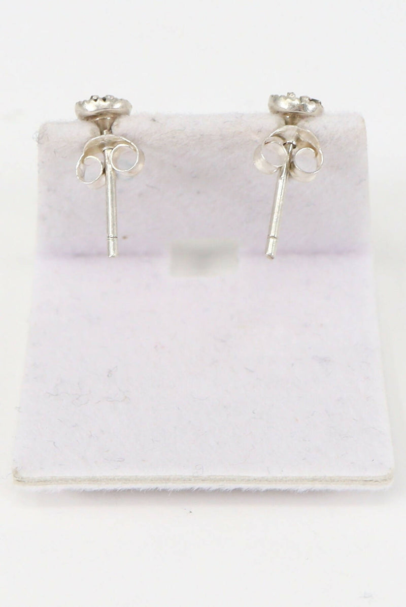 Silver & Marcasite Handbag Earrings.