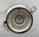 Late Georgian, Sheffield plated, large pedestal teapot. circa 1825.