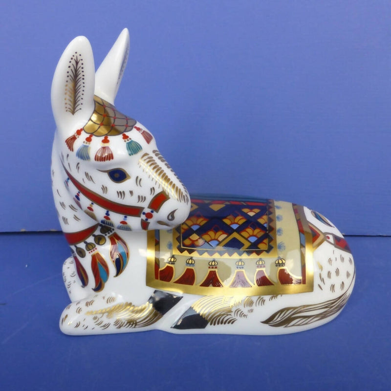 Royal Crown Derby Paperweight - Donkey