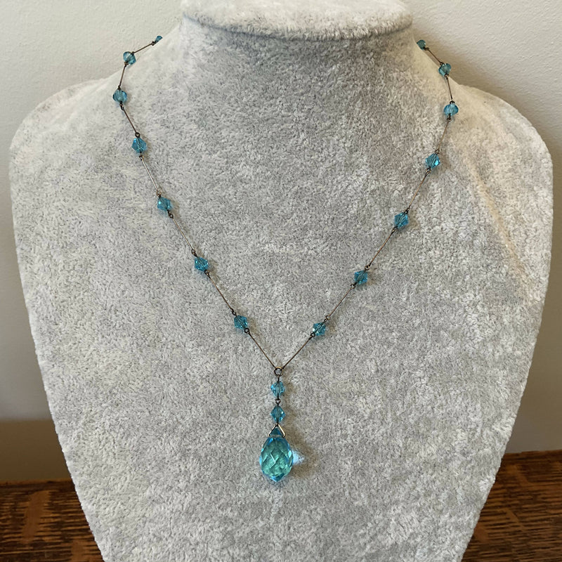 1930’s glass necklace