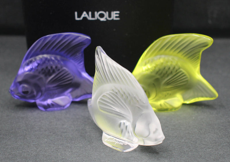 New Lalique: Clear fish seal/sculpture