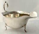George V Silver Sauce Boat. Birmingham 1919 Asprey & Co. Ltd. 2.7 troy ounces.