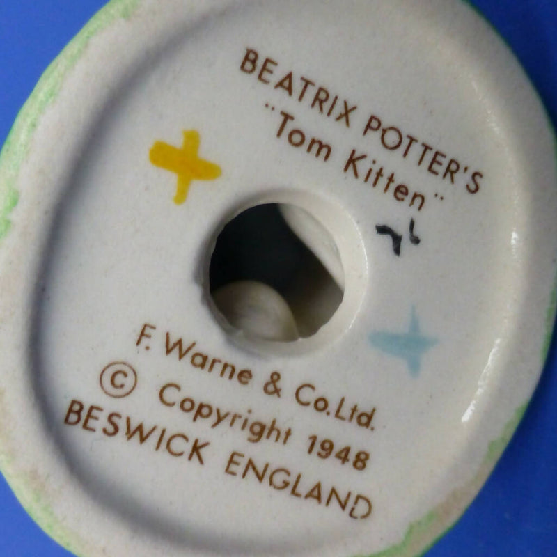 Beswick Beatrix Potter Figurine Tom Kitten BP3B