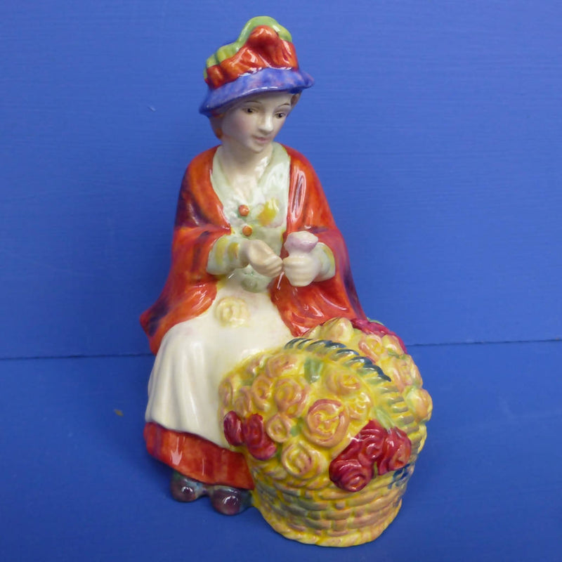 Royal Doulton Street Vendors Figurine - All A Blooming