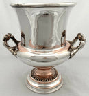 Late Georgian Old Sheffield Plate Campana Form Wine Cooler, circa 1820 - 1840.