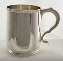 Georgian, George I, Britannia Silver Mug. London 1718. 7 troy ounces.