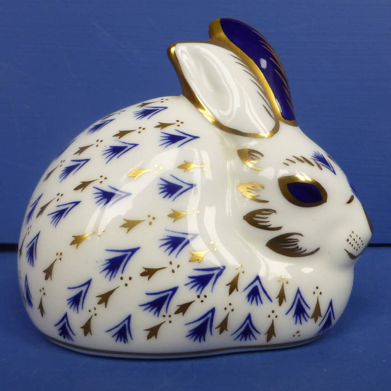 Royal Crown Derby Paperweight - Rabbit