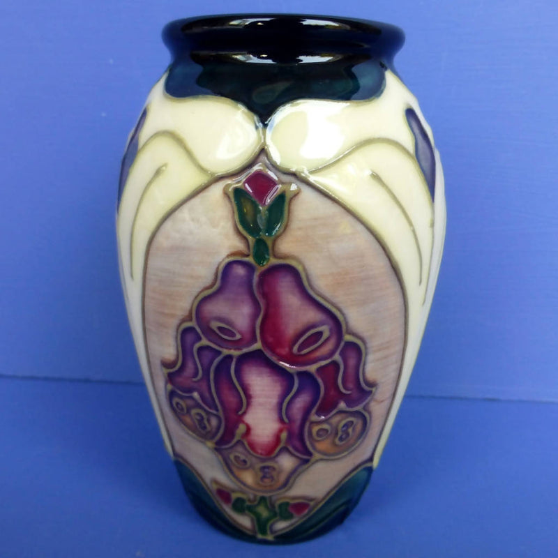 Moorcroft Vase Foxglove By Rachel Bishop