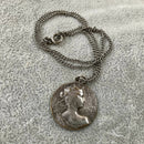 French Art Nouveau pendant