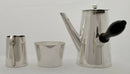 Asprey Silver Plated Bachelor Coffee Set.