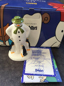 Coalport snowman figure Coalport The Snowman with his friends figure snowman limited edition