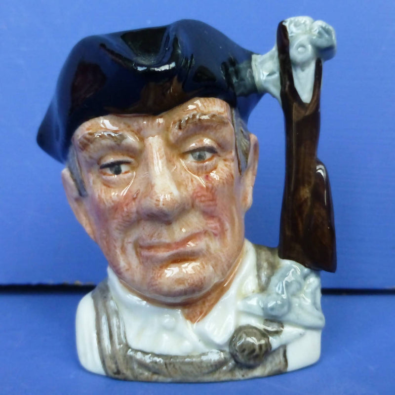 Royal Doulton Miniature Character Jug Gunsmith D6587