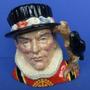 Royal Doulton Large Character Jug Yeoman Of The Guard D6873