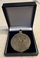 A Late Roman / Byzantine Decorated Lead Mirror.