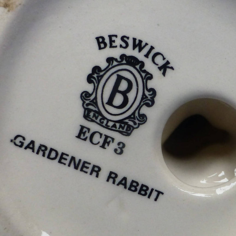 Beswick English Country Folk Gardener Rabbit ECF3