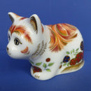Royal Crown Derby Paperweight Spice Kitten (Boxed)