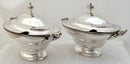 Georgian, George III, Pair of Old Sheffield Plate Sauce Tureens. Circa 1810.