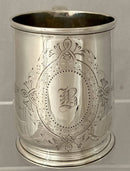 Georgian, Early George II, Silver Mug. London 1729 Thomas Mason. 6.3 troy ounces.