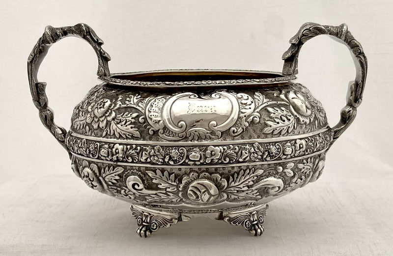 Georgian, George III, Silver Tea Service. York 1819 James Barber & William Whitwell. 51 troy ounces.