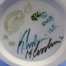 Moorcroft Christmas Snowman Vase - Snow Dance By Kerry Goodwin