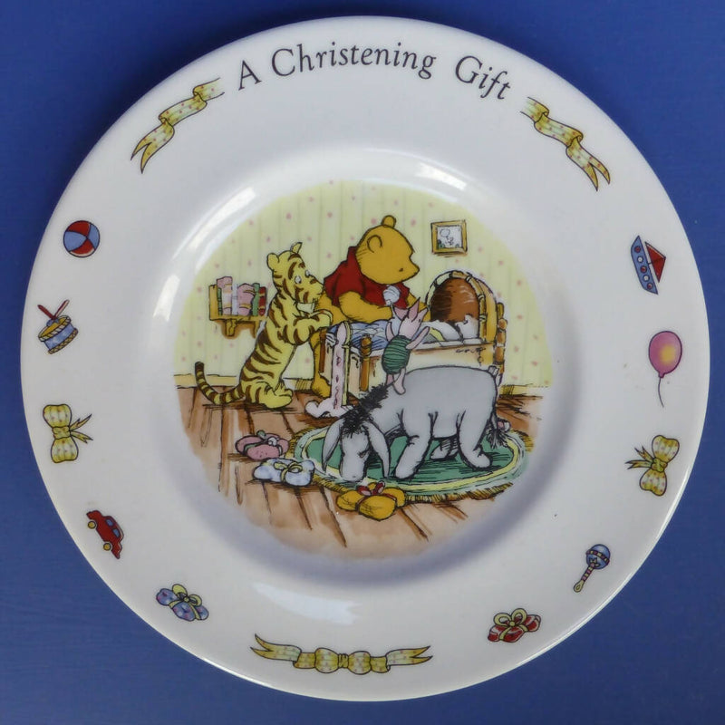 Royal Doulton Winnie The Pooh Christening Plate