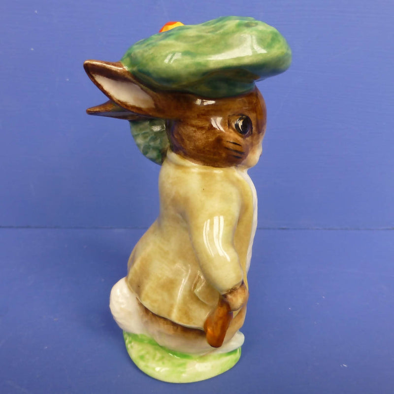 Beswick Beatrix Potter Figurine - Benjamin Bunny (First Version, Ears Out, Shoes In) BP3A