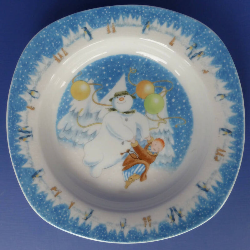 Coalport Snowman Children's Plate