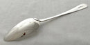 Georgian, George IV, Silver Basting Spoon. London 1822 Solomon Royes. 4.2 troy ounces.