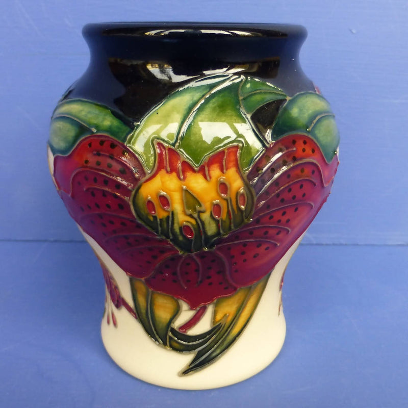 Moorcroft Vase - Anna Lily By Nicola Slaney