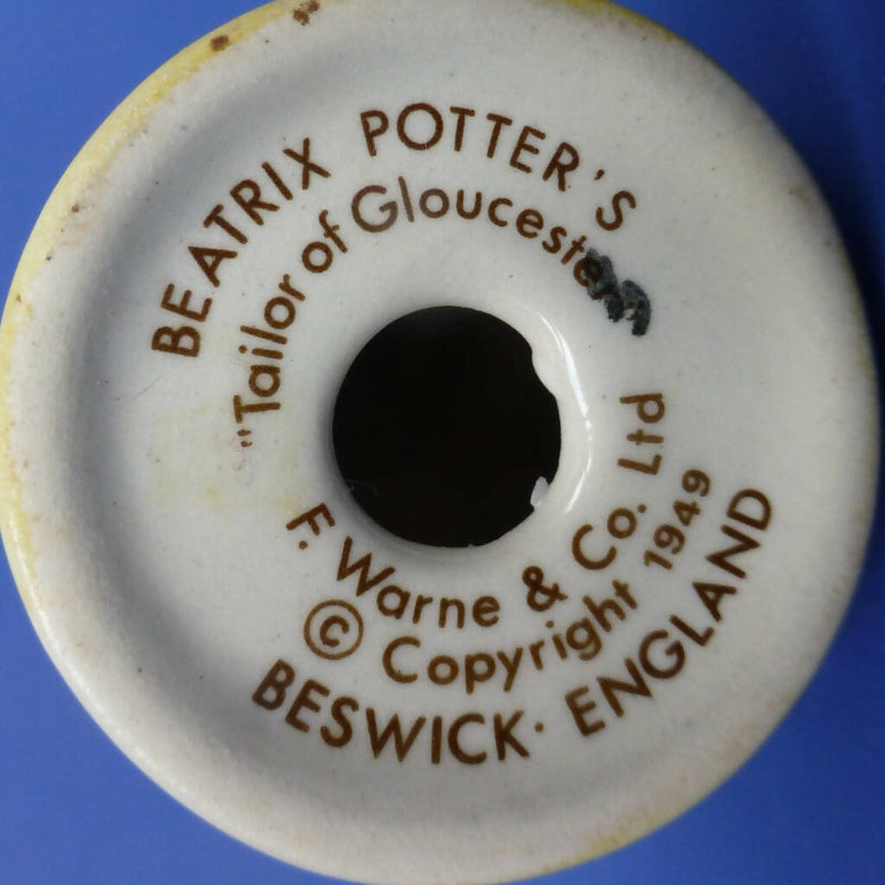 Beswick Beatrix Potter Figurine - Tailor Of Gloucester BP3B
