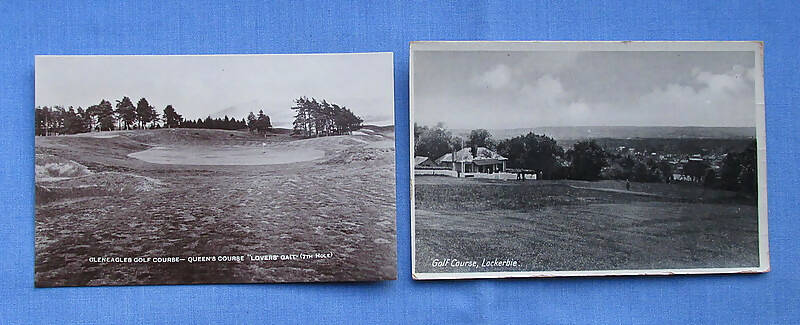 Collection Of Five Vintage Golf Course Postcard (s)/Havana,Gleneagles,Pitlochry Circa 1929/Golfing
