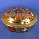 Royal Crown Derby Old Imari 1128 Oval Trinket Box (Medium)