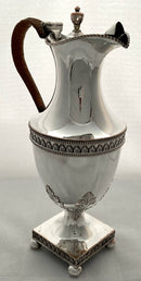 A Georgian, George III, Old Sheffield Plate Claret Jug, circa 1770 - 1780.
