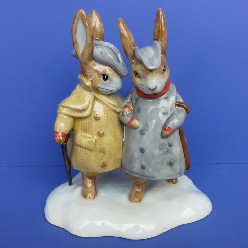 Beswick Beatrix Potter Figurine - Two Gentlemen Rabbits BP11A