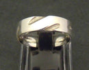 Jake: "Slashed" silver ring 2