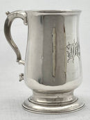 Georgian, George III, Silver Mug. London 1778, William Turton. 4.8 troy ounces.