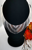 New Sterling Silver Cleopatra Necklace (Size 17.5)