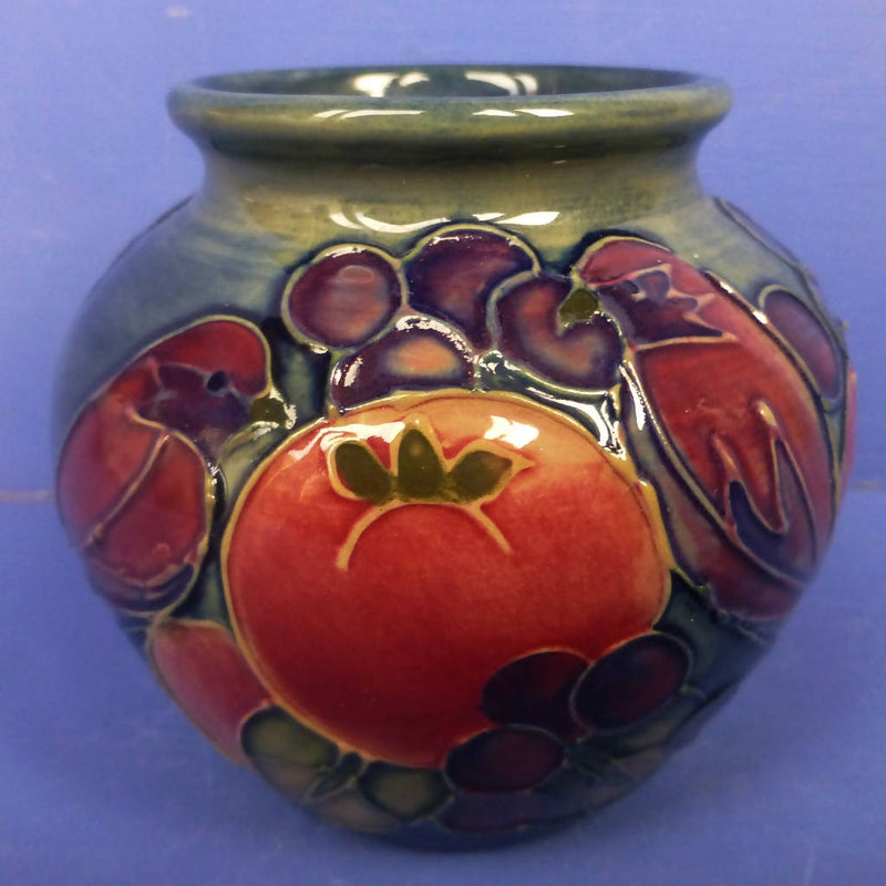 Moorcroft Finches Vase By Sally Tuffin