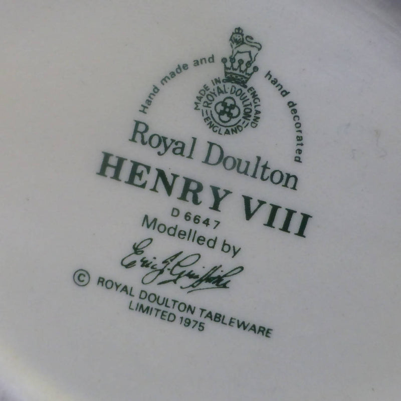 Royal Doulton Small Character Jug - Henry VIII D6647