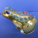 Royal Crown Derby Paperweight Fountain Frog (Boxed)