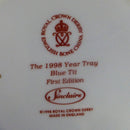 Royal Crown Derby Old Imari 1128 Blue Tit Tray (Boxed)