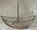 Georgian, George III, Old Sheffield Plate Wirework Basket, circa 1770 - 1800.